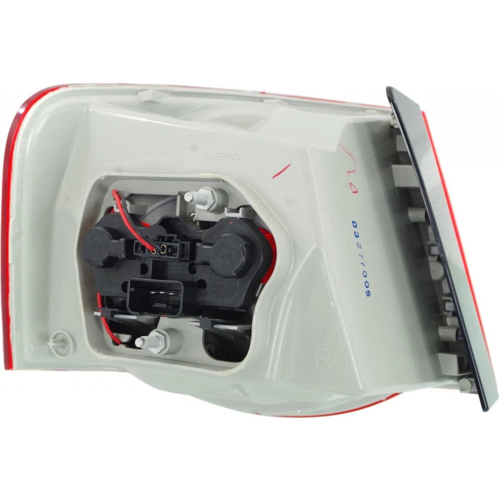 Tail Light Pair for Volkswagen Jetta (2005–2007) PLX-M1-340-1923L-AC6, VW2800123, VW2801123