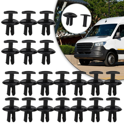 Set of 20 Wheel Arch Lining Trim Clips for Mercedes Sprinter Vito