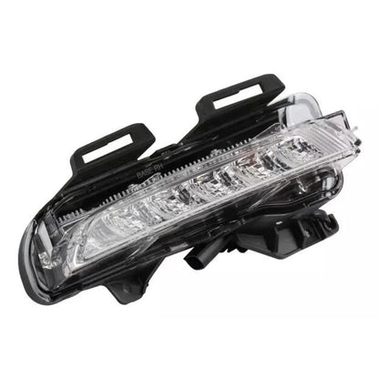 Set of 4 LED DRL Driving Lights + Fog Light Cover Bezels for Chevy Cruze (2015–2016)