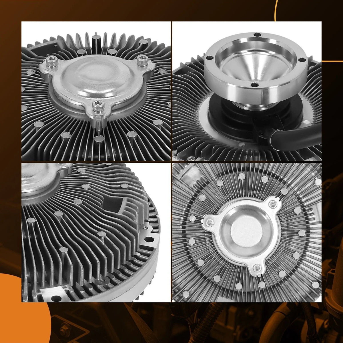Engine Cooling Fan Clutch for Volvo VT/VTL D11/D13/D16 (2000–2023) 85115604 23585938