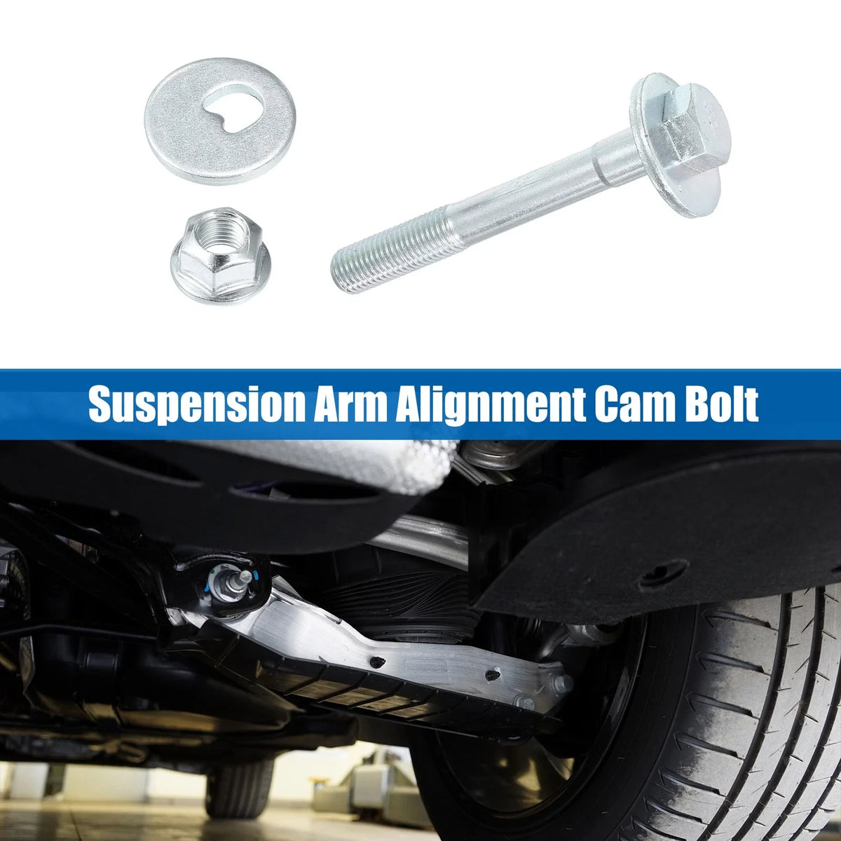 Suspension Arm Alignment Cam Bolt for Audi A6 C5 (1997–2005) No. 8E0501387A