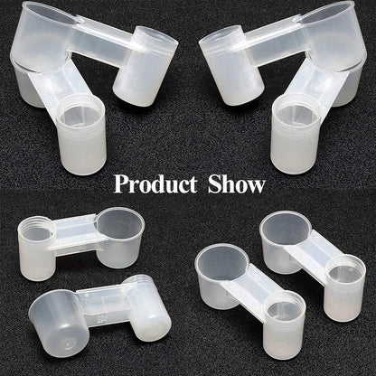 Pet Bird Feeder Drinker Cup for Poultry, Dove, Pigeon, Quail