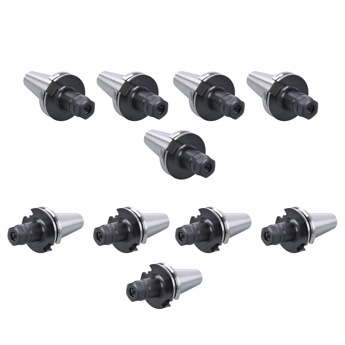 10 Pcs CAT40-ER16 Collet Chuck 70mm 2.76" G2.5 20000RPM CNC Tool