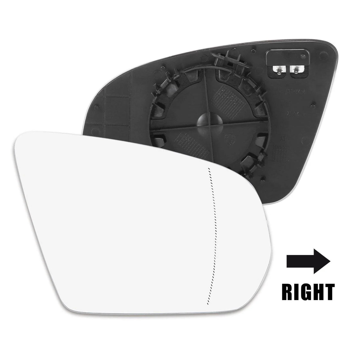 Heated Right Rearview Mirror Glass for Mercedes-Benz C-Class (A0998100016)