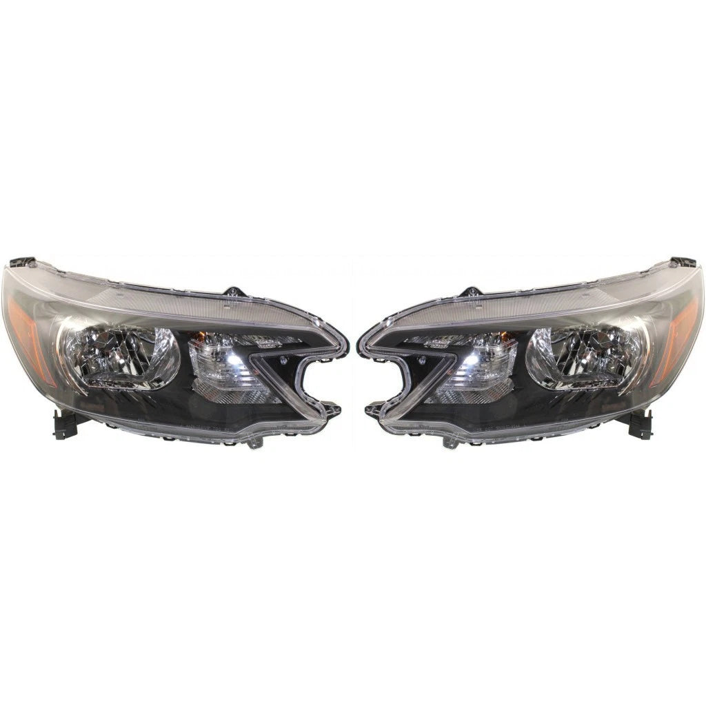 Headlight Assembly Pair for Honda CR-V (2012–2014) PLX-M1-316-1163L-AF2, HO2502148, HO2503148