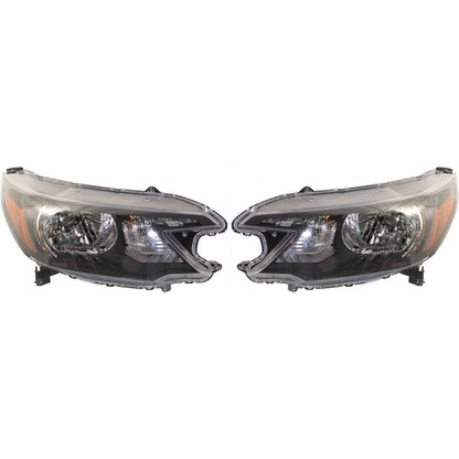 Headlight Assembly Pair for Honda CR-V (2012–2014) PLX-M1-316-1163L-AF2, HO2502148, HO2503148