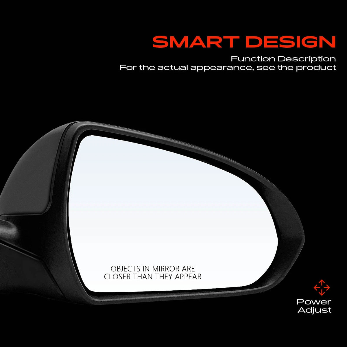 Power Mirror for Hyundai Elantra (2017–2020) 87620-F3050, 87620F3050, HY1321224