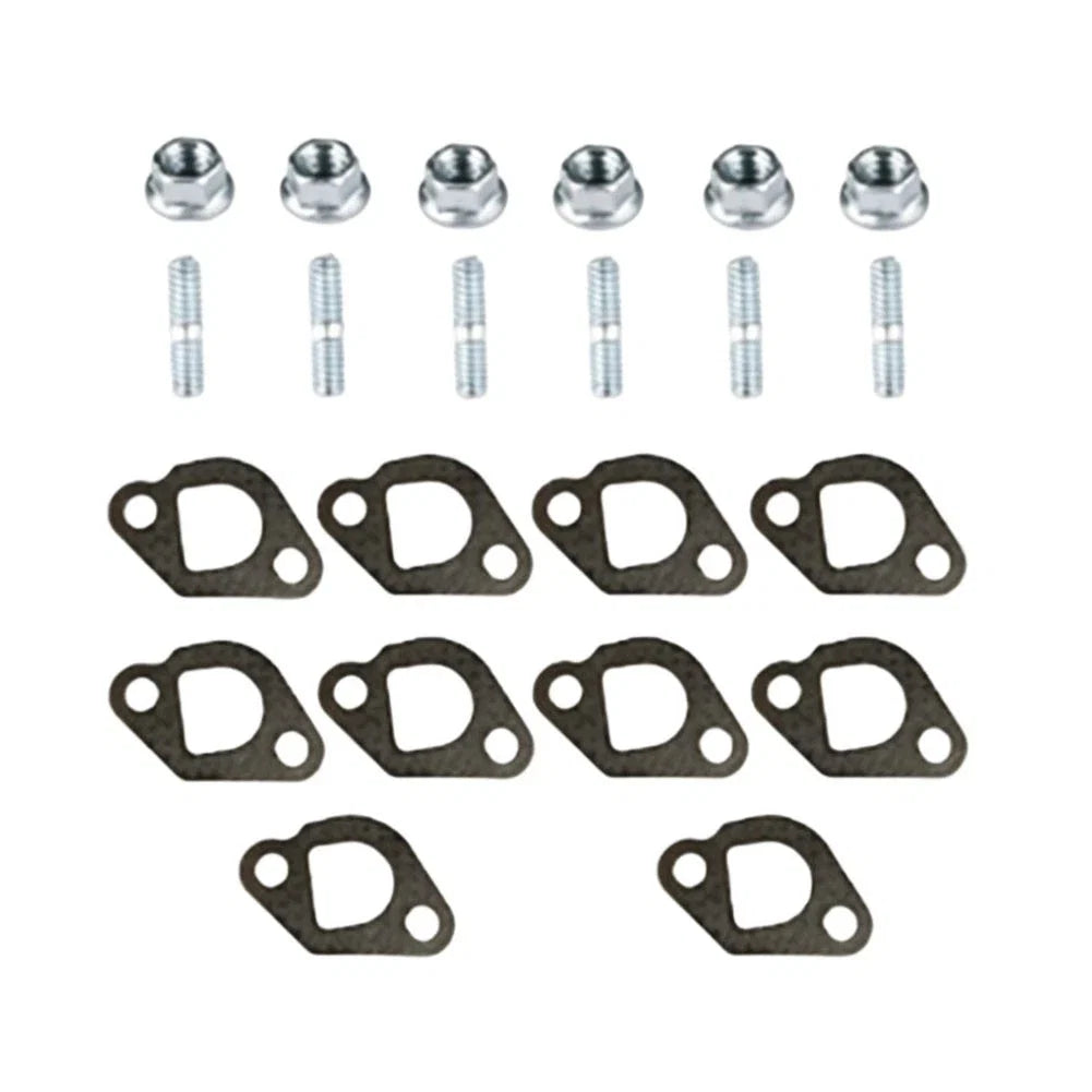 Gasket Kit with 10 Washers, 6 Nuts, 6 Screws for 168F/170F/GX160/GX200