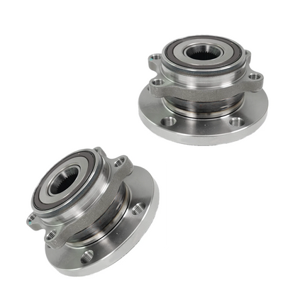 Pair Front Wheel Bearing and Hubs for Audi A3 Q3 (2006–2013)