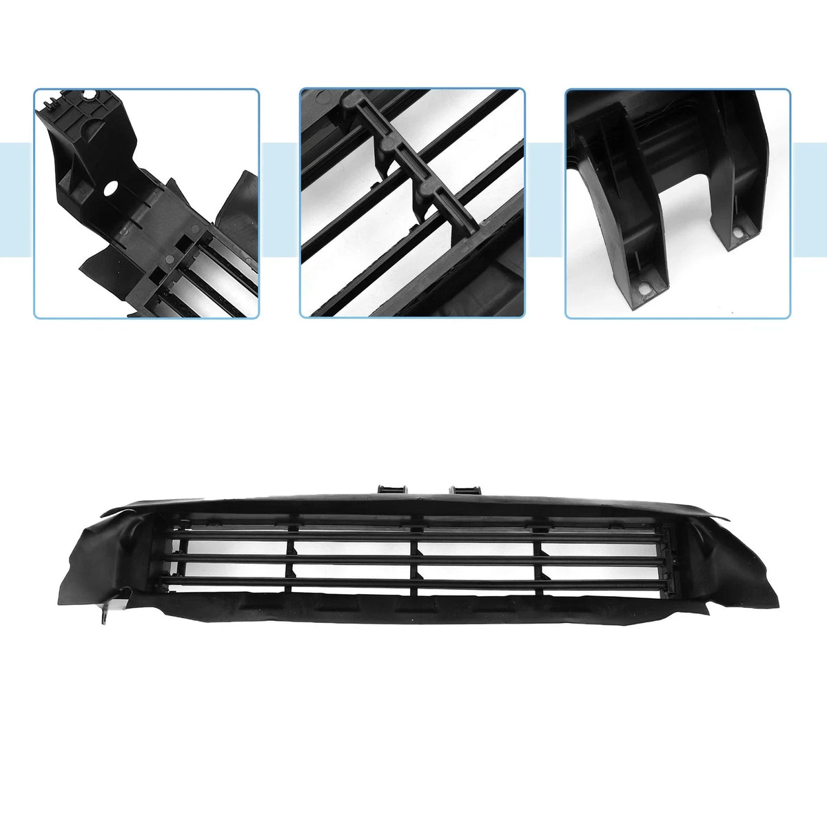 Front Air Shutter Assembly Bumper Grille for Nissan Rogue (2014–2020) No.214214BC0A