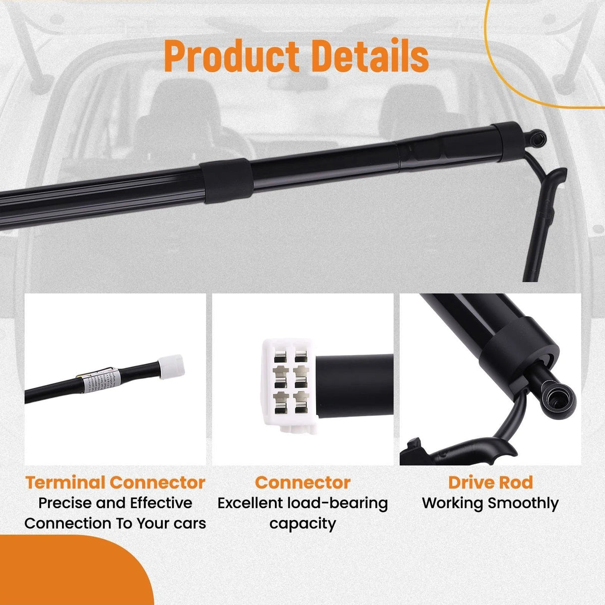 Tailgate Power Hatch Lift Support for Toyota RAV4 (2013–2018) 68910-09016