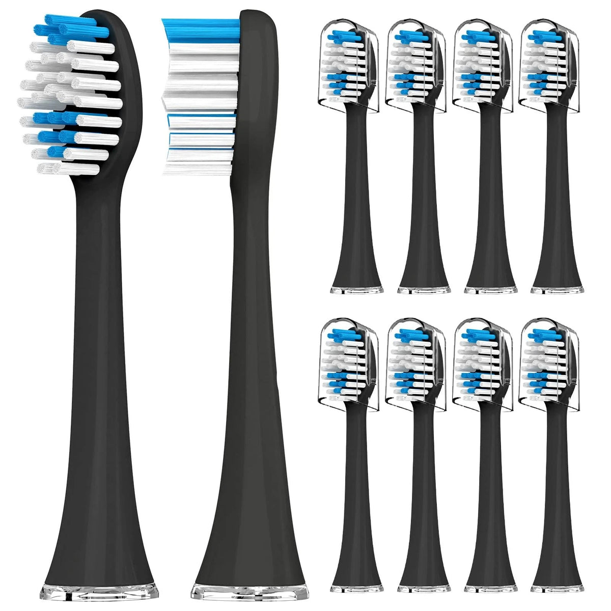 Toothbrush Replacement Heads for Compatible Models (Pack of 10)