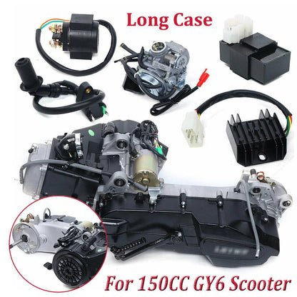 Complete Engine Motor for GY6 150CC Scooter (4-Stroke)