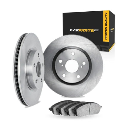 Brake Rotor Set for BMW 328i xDrive (2013–2014) ALX-PAU-DF-6612-31413-CLA2