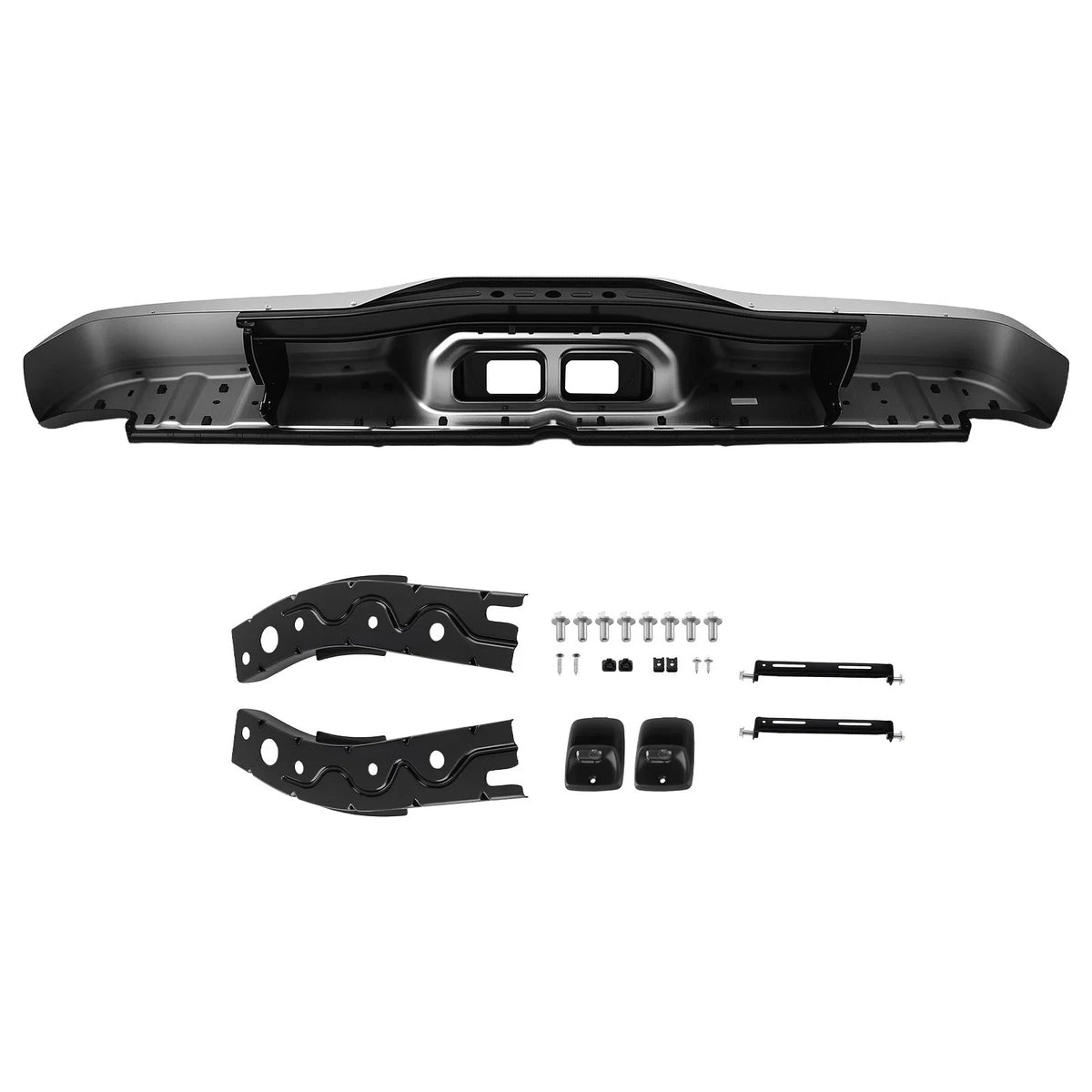 Rear Bumper Assembly for Toyota Tundra (2000–2006) Steel Chrome