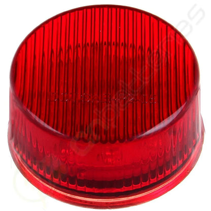 Pack of 8 Red 2" Clearance Lights for RV Truck Trailer (Round)