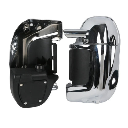 Chrome Lower Vented Fairings Engine Guard Bar for Harley Street Glide (2009–2013)