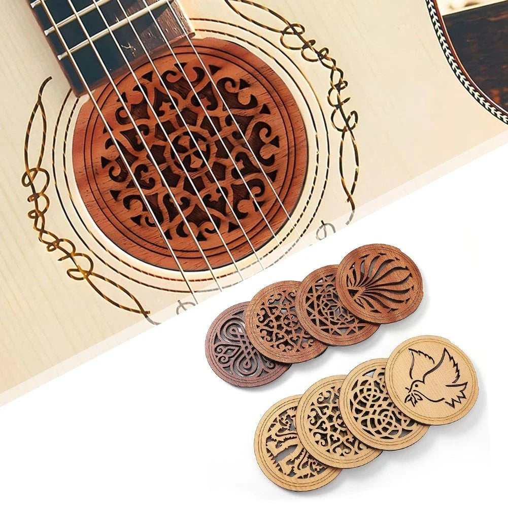Compact Soundhole Cover for 40-41 Inch Acoustic Guitar