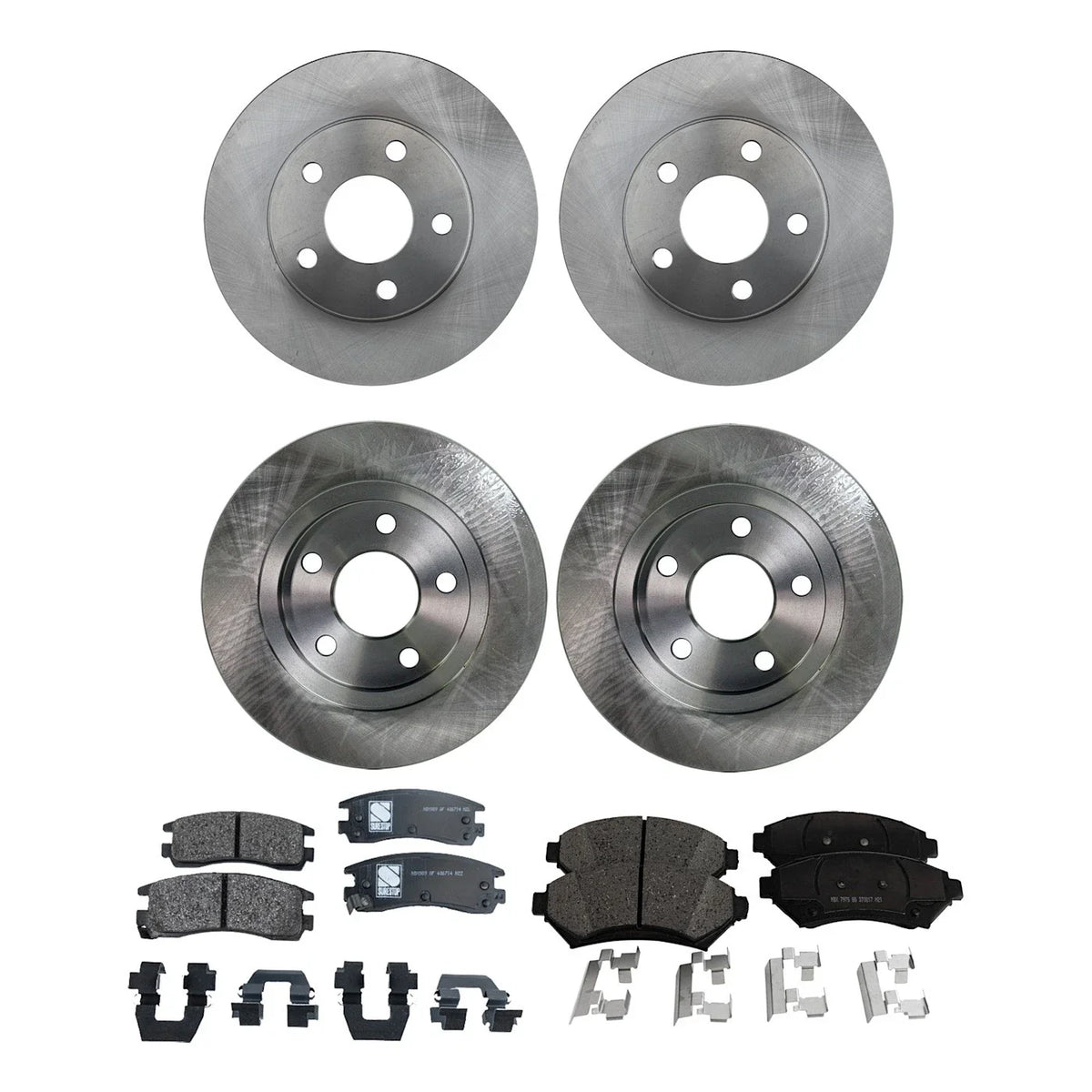 Brake Disc and Pad Kit for Pontiac Bonneville (2000–2005)