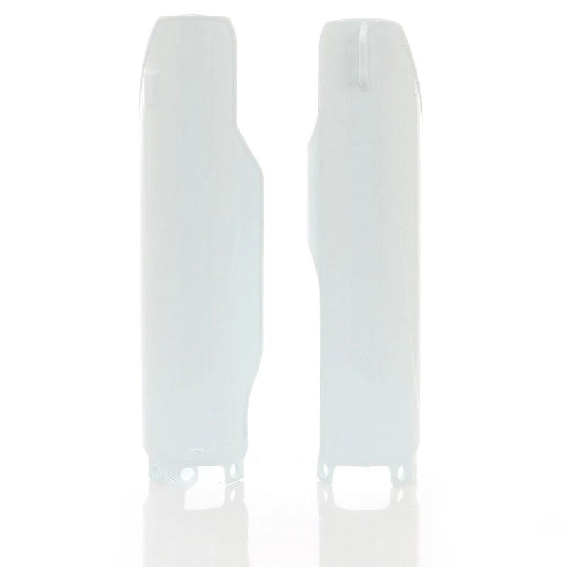 Set of 2 Acerbis Fork Covers Lower White for Honda CR125R/250R/CR500R/CRF450 (2115040002)