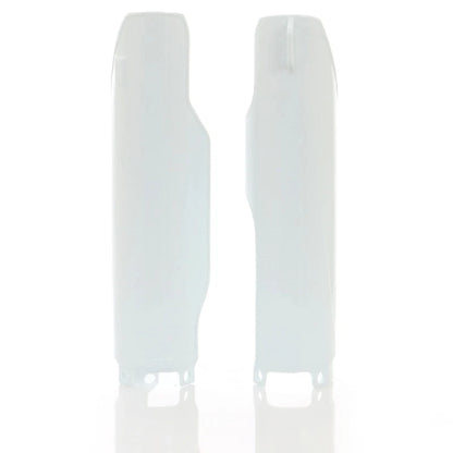 Set of 2 Acerbis Fork Covers Lower White for Honda CR125R/250R/CR500R/CRF450 (2115040002)