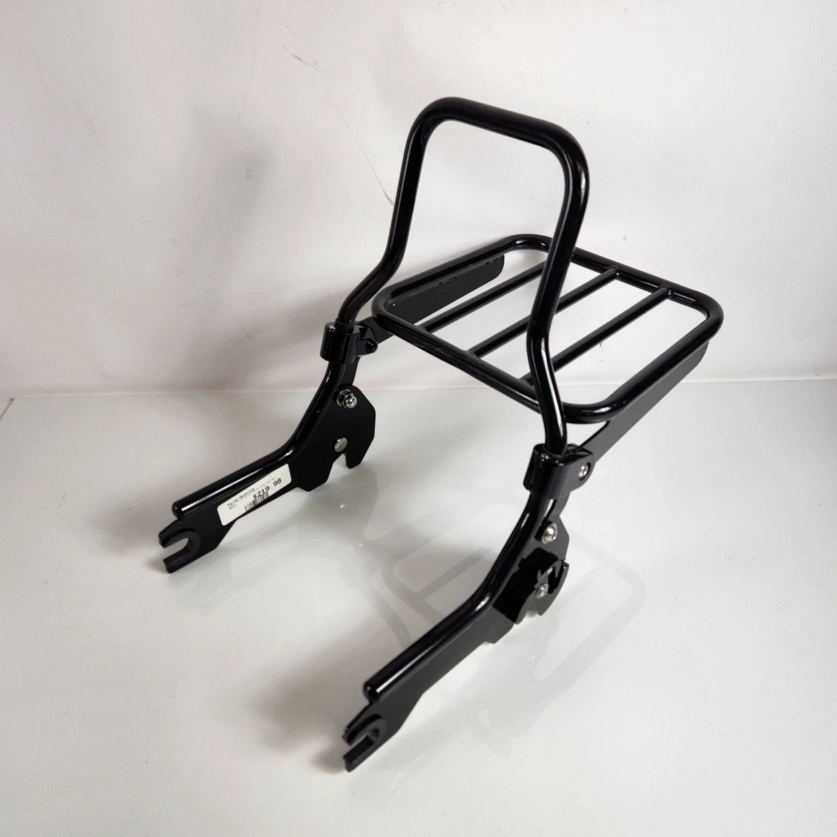 Hogworkz Black Easy Detachable Sissy Bar Backrest for Harley-Davidson Softail (2018–2023)