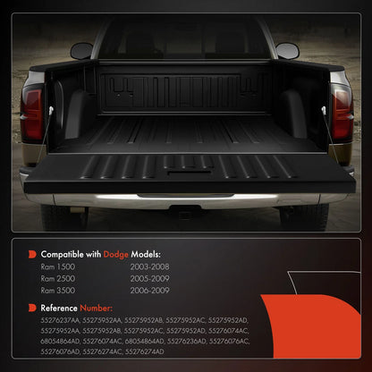 Tailgate Hardware Rebuild Kit with Cable for Dodge Ram 1500 (2003–2008)