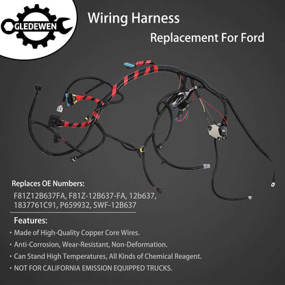 Engine Wiring Harness for Ford F-250 F-350 (2002–2003)