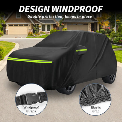 Waterproof Car Cover 241D-PU for Suzuki Swift IV/V (2011–2023) with Zipper