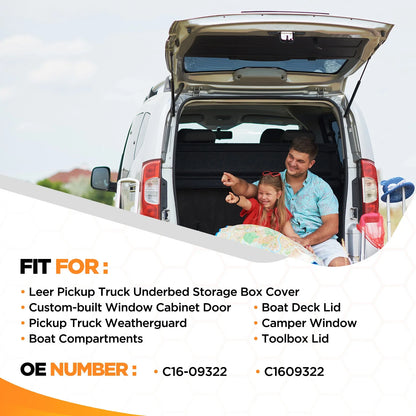 2X 10" Gas Struts Shocks Lift Support C16-09322 for Truck Tool Box Lid