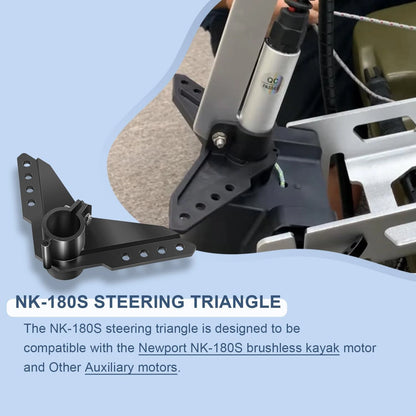 Steering Triangle Mounting Bracket for NK-180S Brushless Kayak