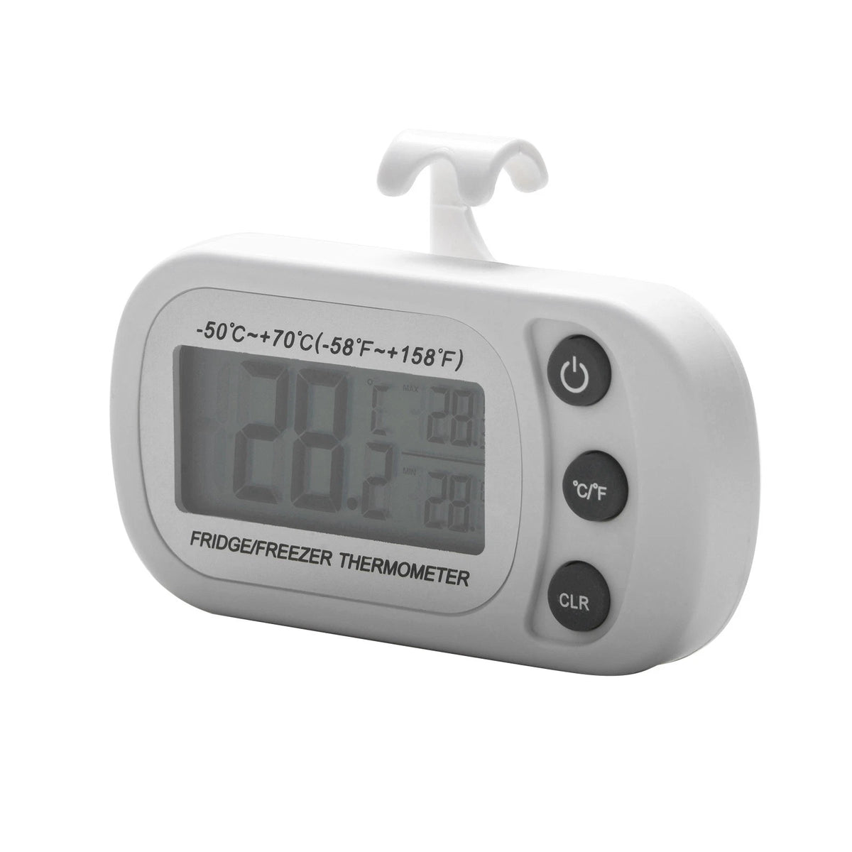 LCD Refrigerator Freezer Thermometer with Hook Meter