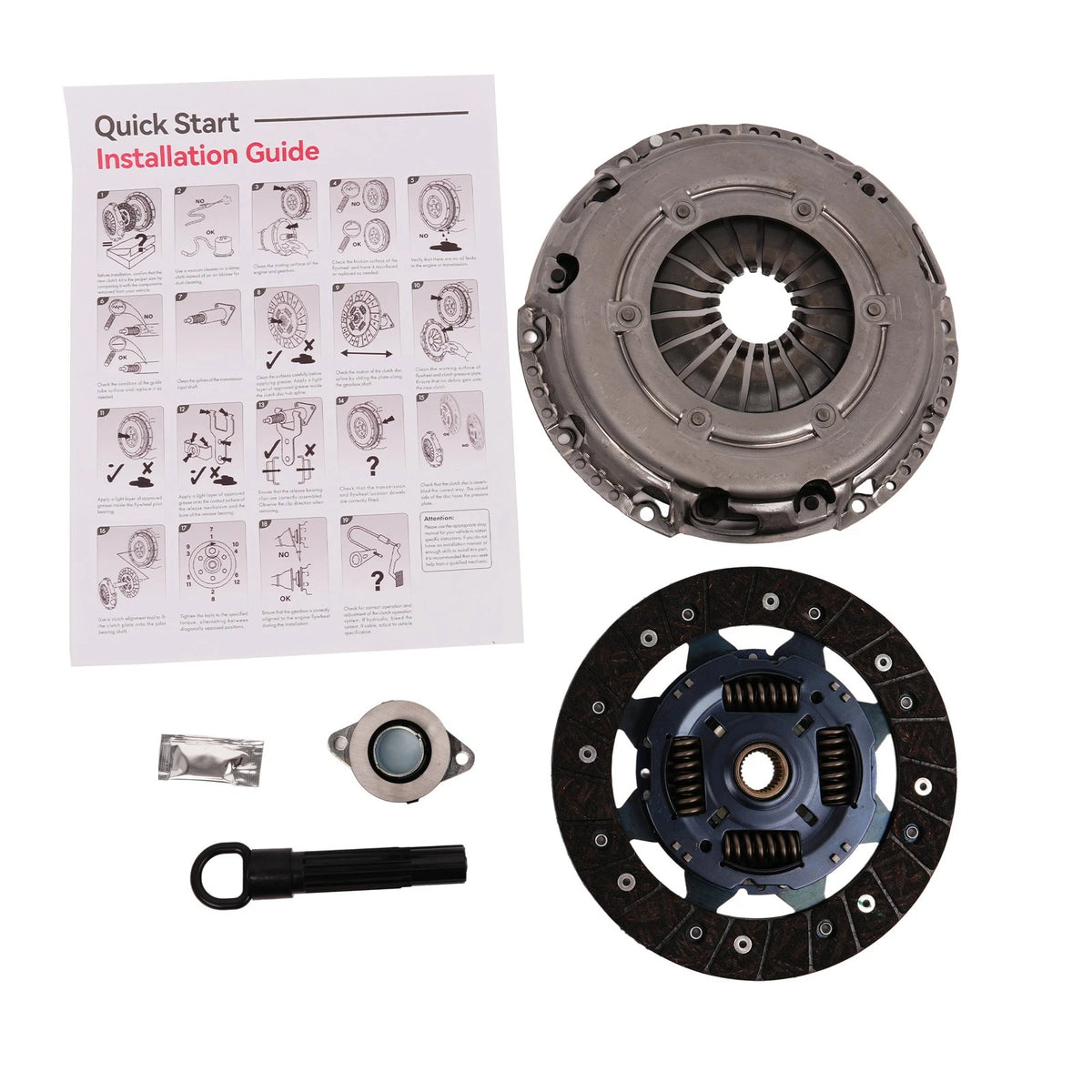 Clutch Kit for Volkswagen Jetta (2011–2015) K70640-01, 17-070, 17-082