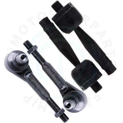 Set of 4 Inner Outer Tie Rod Links for Audi A4 A8 Quattro S8 A6 VW Passat