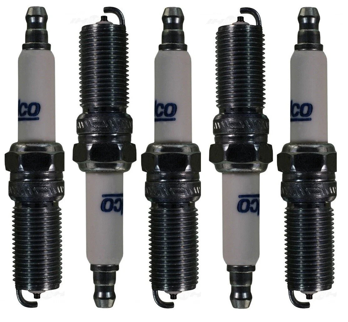 Set of 5 Spark Plugs for GMC Canyon (2004–2006) Hummer H3 (2006) 3.5L L5