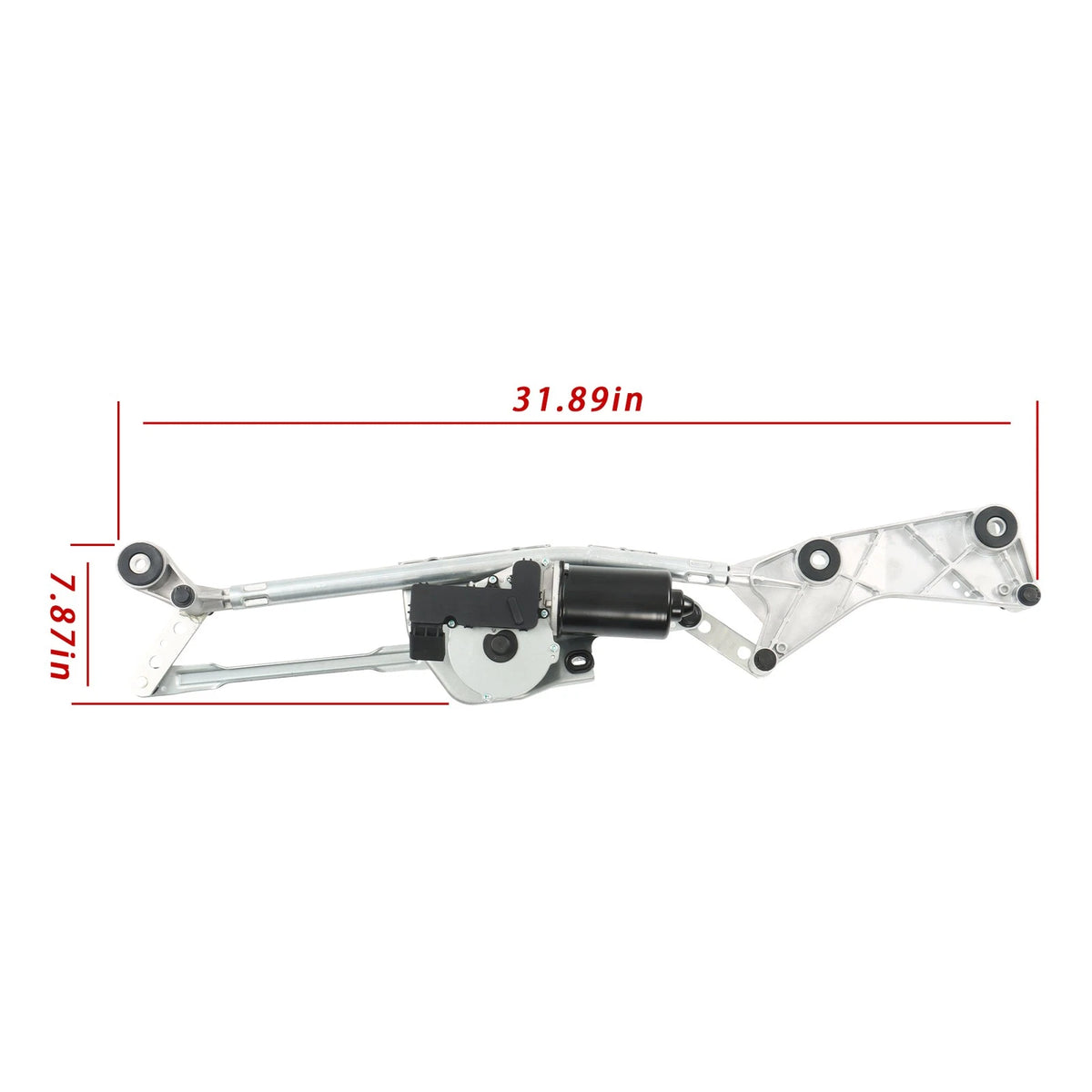 Front Windshield Wiper Linkage Assembly w/ Motor for Mercedes-Benz GL ML (X164 W164) - BCK67232K, 602-947, 43-3426