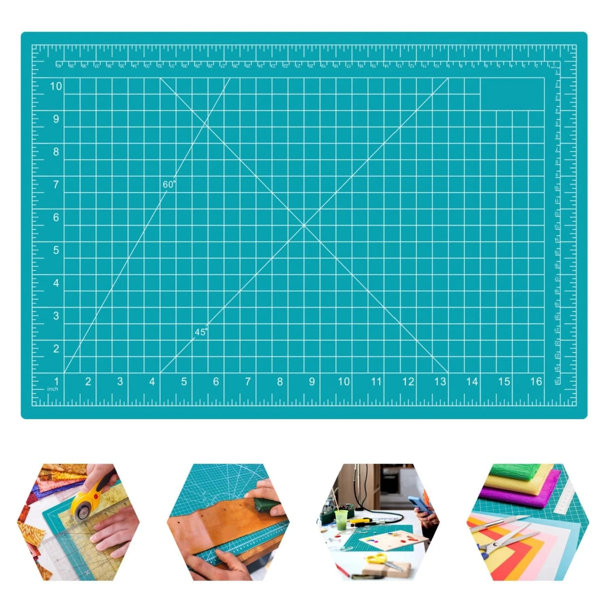 18"x12" Self Healing Cutting Mat for Sewing (No Part Numbers)