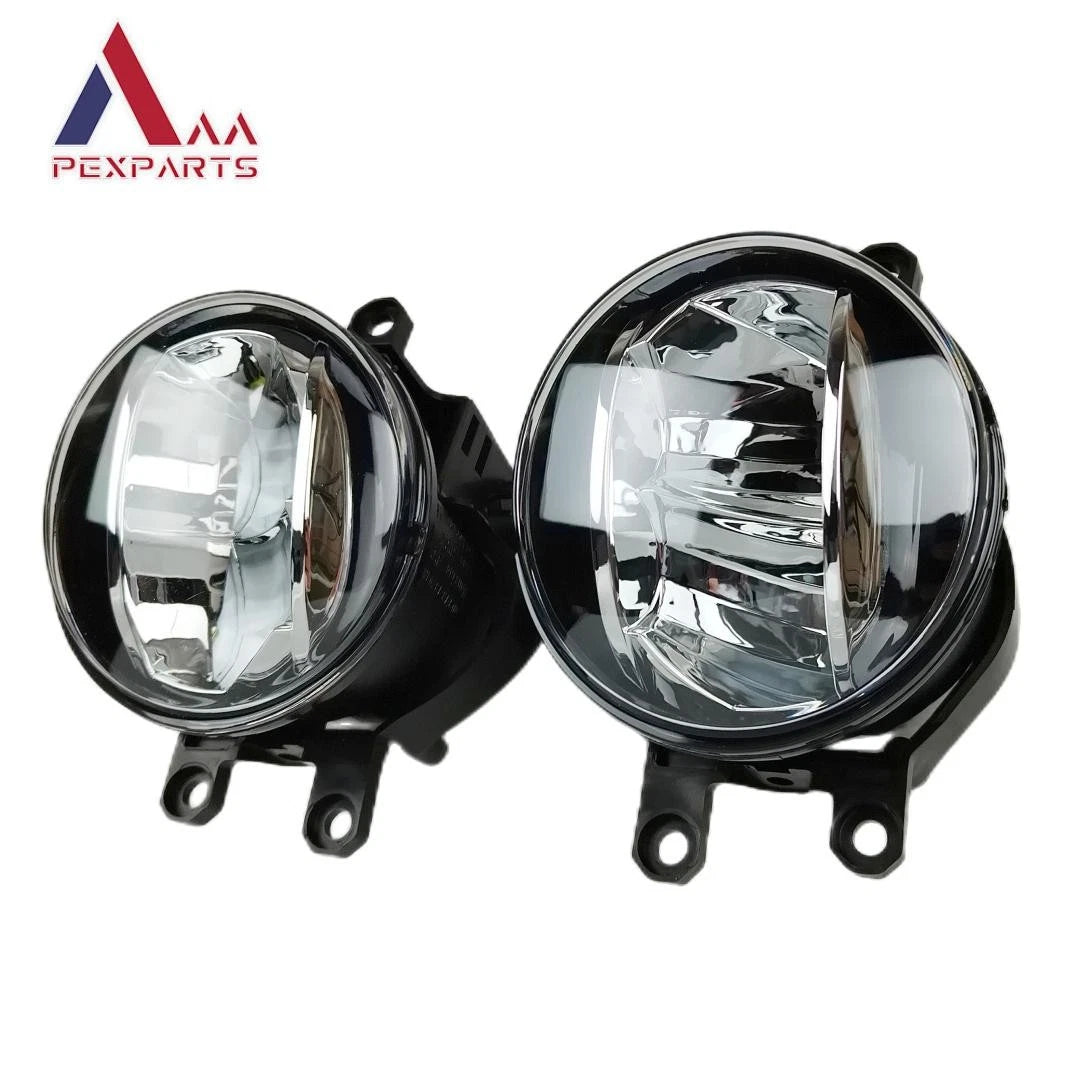 Pair LED Fog Lights for Toyota Camry Corolla RAV4 Yaris Lexus (81210-06070, 81220-06070)