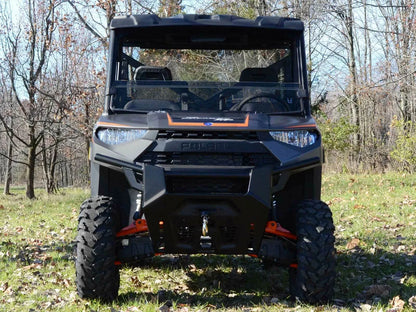 Dark Tinted Half Windshield for Polaris Ranger XP 1000 / Crew (2017–2023)