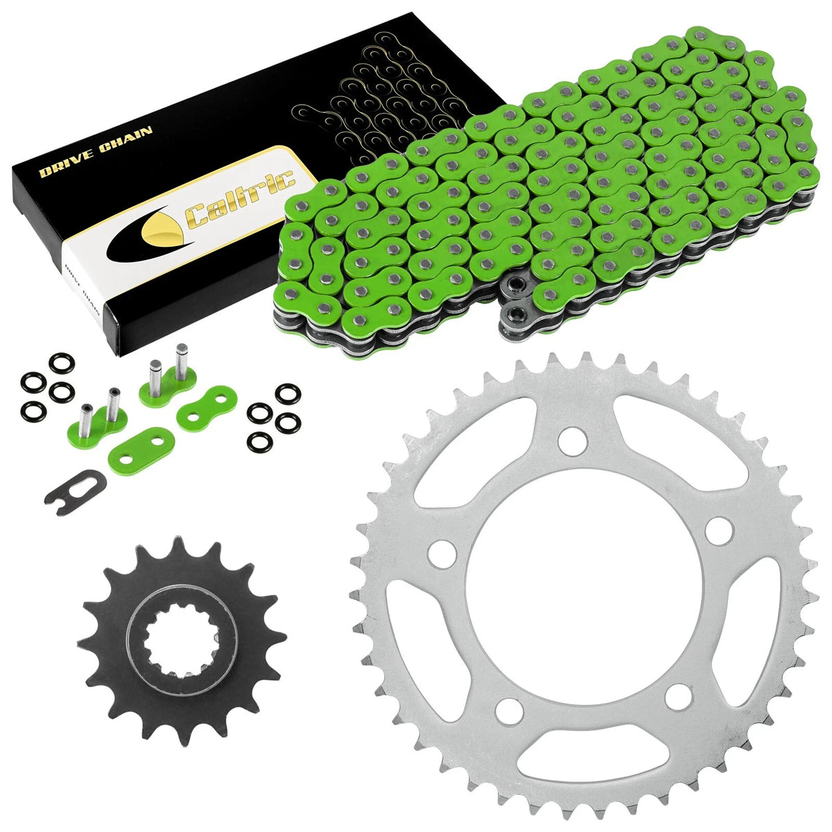 Green O-Ring Drive Chain & Sprockets Kit for Honda CBR900RR (1996–1999) TB2214CH163LK
