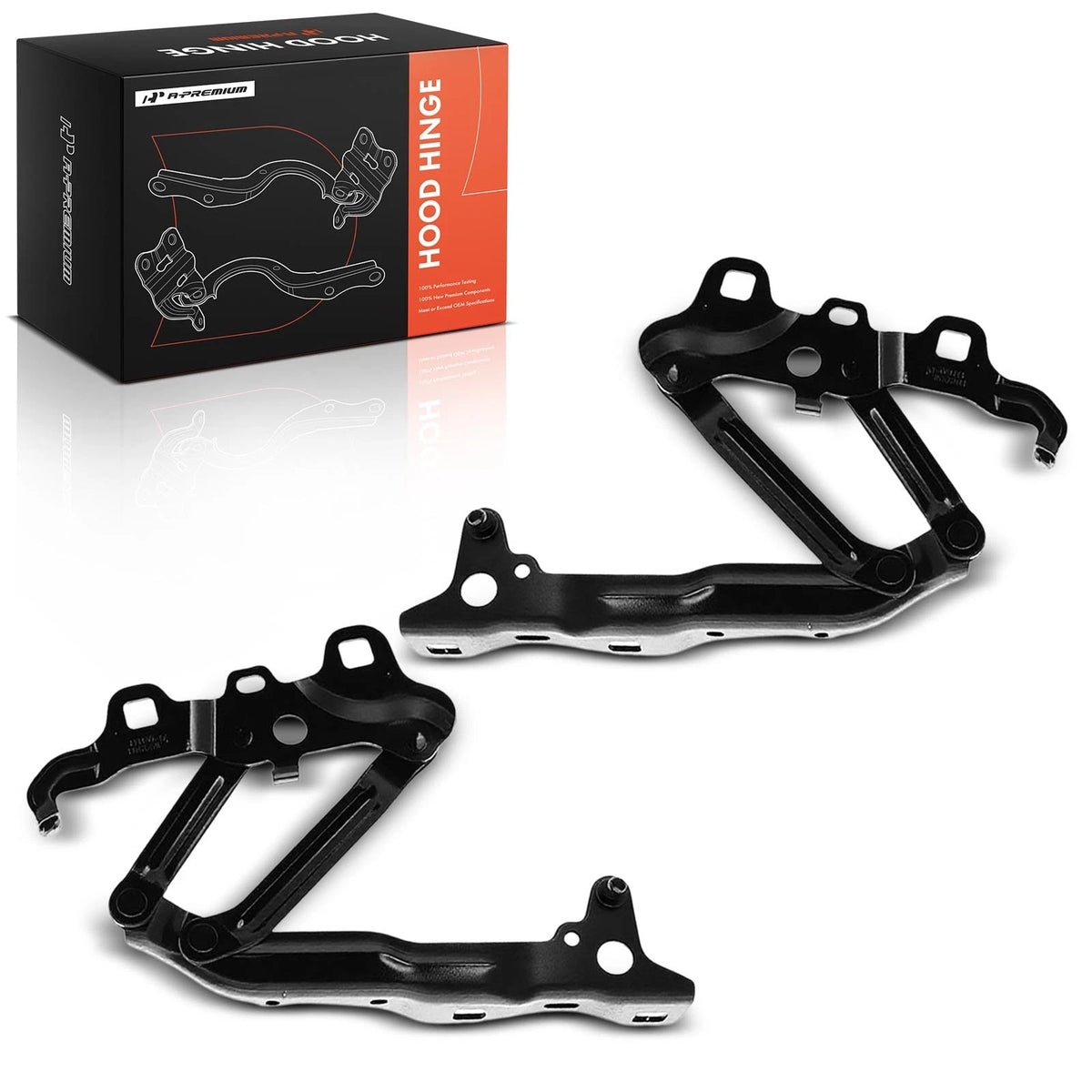 2X Hood Hinge for Jeep Grand Cherokee (2022–2024) 68370257AB, 68370256AB, CH1236168, CH1236169