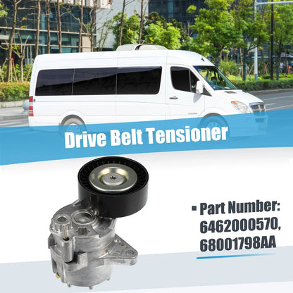 Belt Tensioner Pulley Assembly 38415 5080243AA for Dodge Sprinter 2500 3500 (2007–2009)