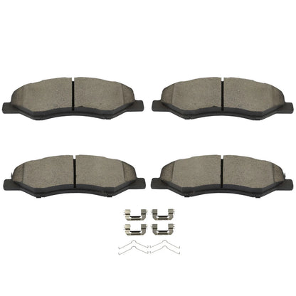 4X Front Ceramic Brake Pads for Honda Odyssey (2018–2021)
