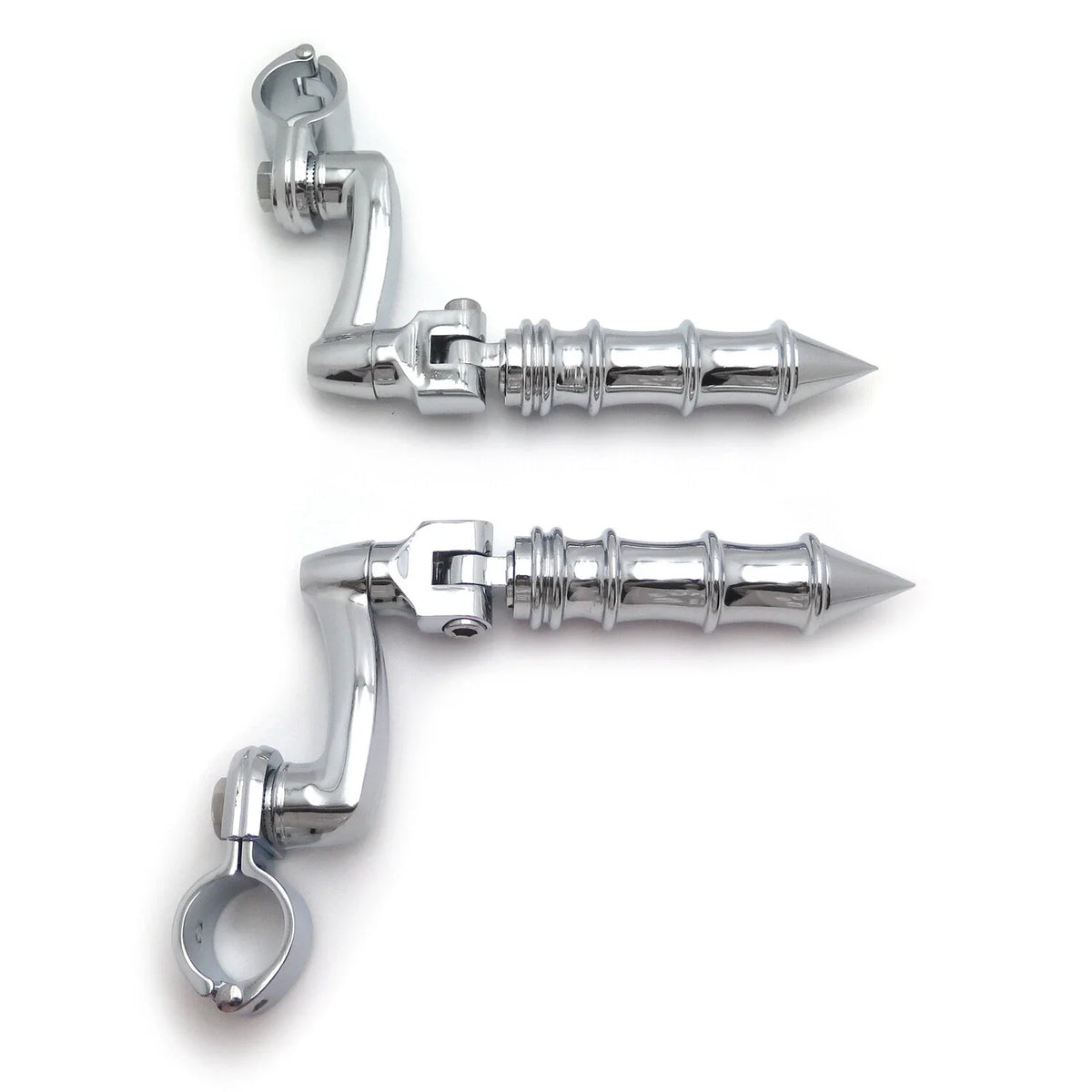 Foot Pegs for Harley Touring Dyna (1 1/4" Engine Guard Mounts)