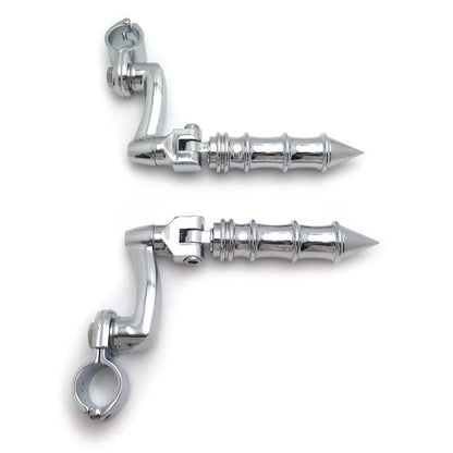 Foot Pegs for Harley Touring Dyna (1 1/4" Engine Guard Mounts)