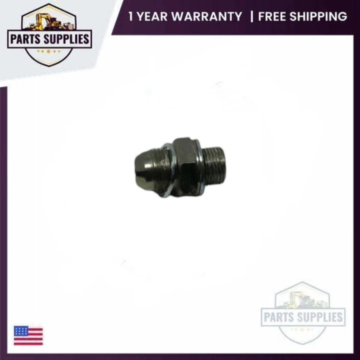 NI923 Hydraulic Adapter Nipple for Articulated Crane (08-06 MJ-MP)