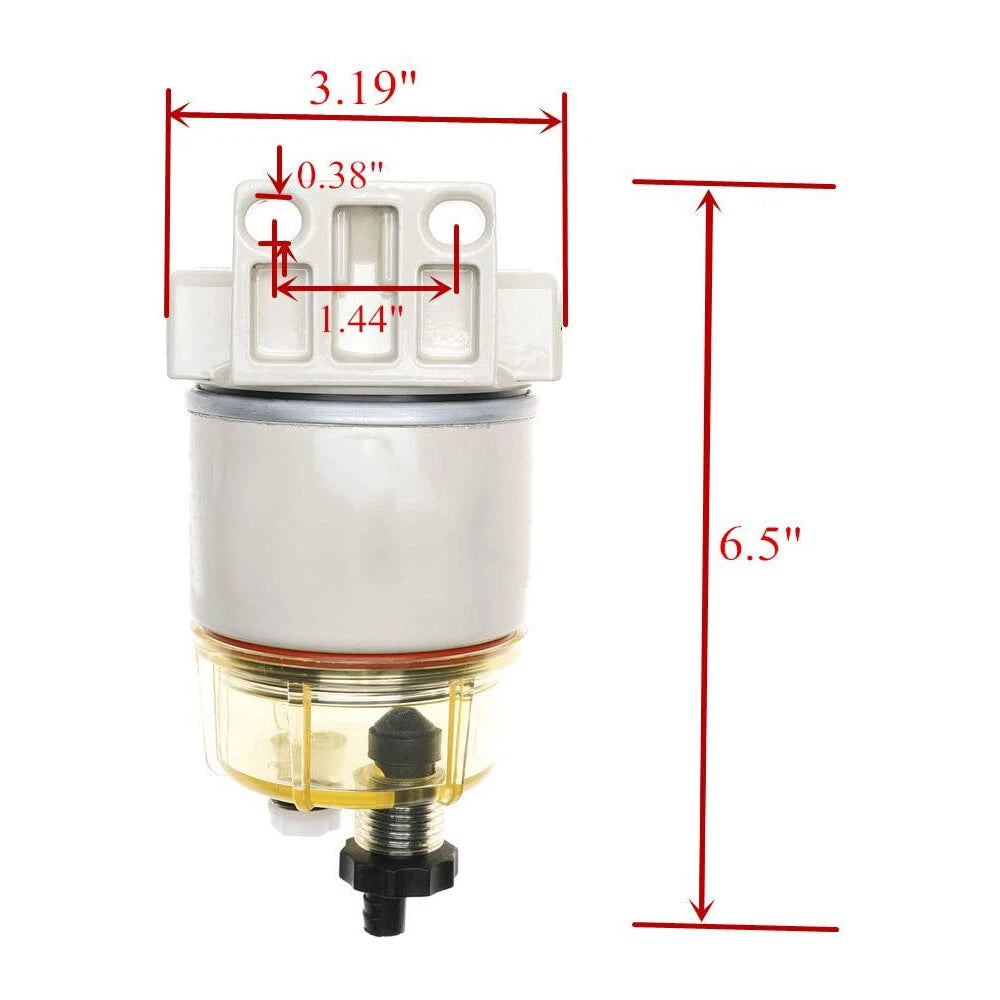 2X R12T Water Separator Filter for Marine Spin-on Diesel Fuel (120AT)