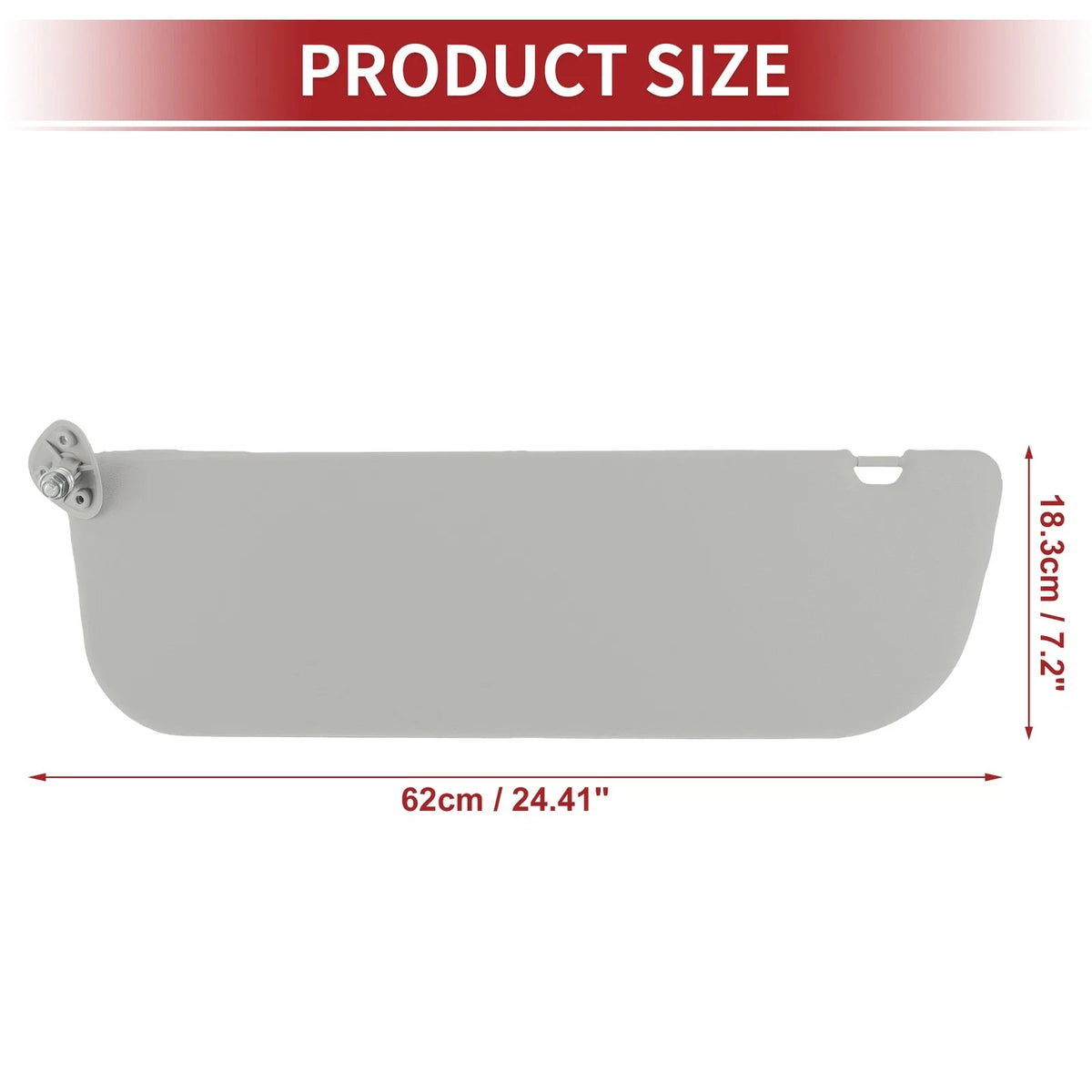 Left Sun Visor for Ford E-150 (2009–2014) No. 9C2Z-1504105-AA/FA