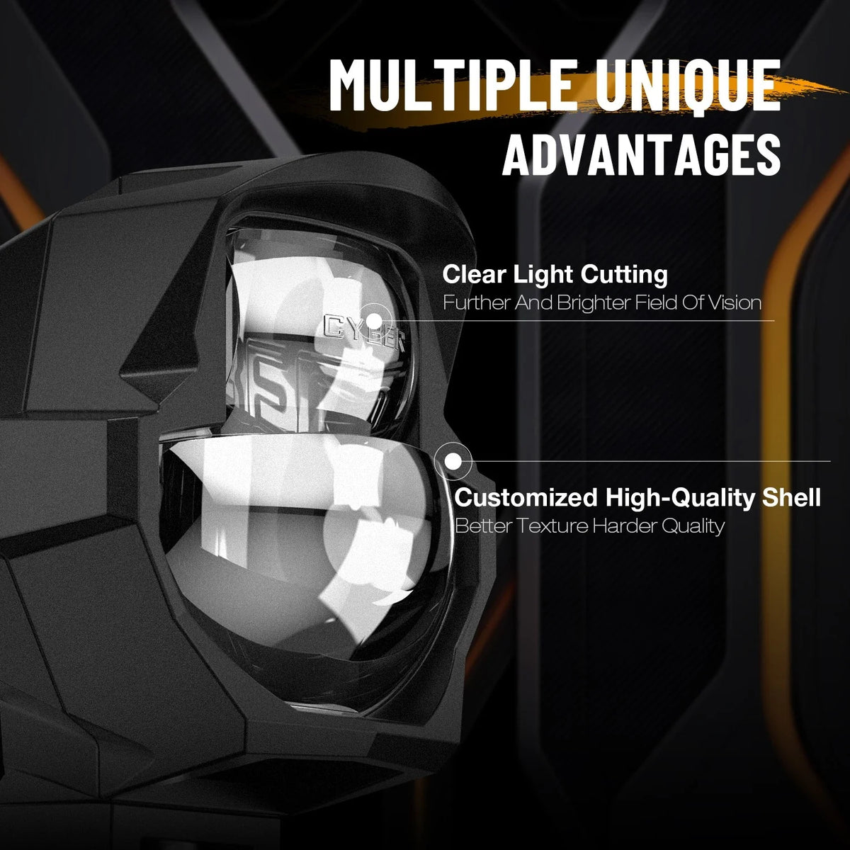 3'' LED Pod Light for Motorcycle Car ATV UTV (45W)