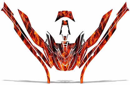 Graphics Kit Decal for Yamaha WaveRunner GP 1800 (2017–2020) ICE ORANGE
